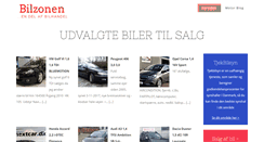 Desktop Screenshot of bilzonen.dk